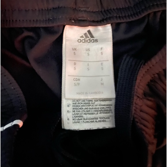 Adidas black basketball-soccer women’s shorts, size s - Picture 2 of 3